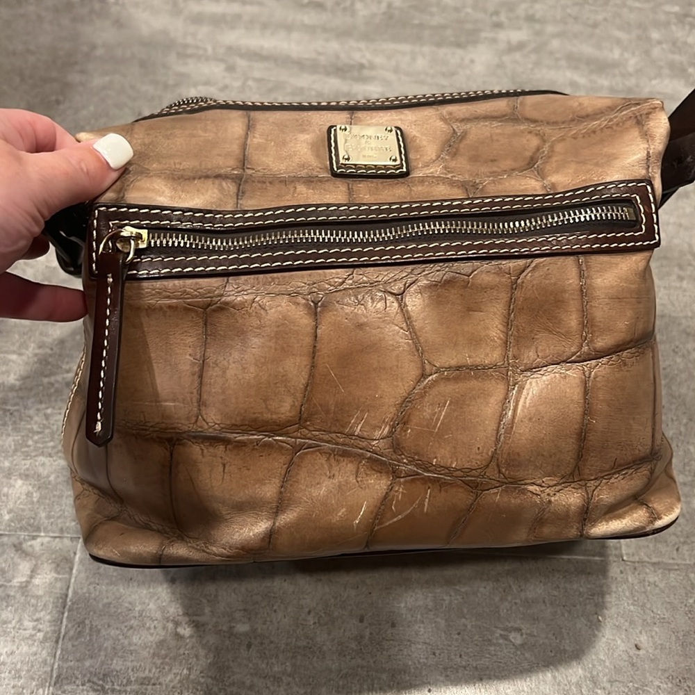 Dooney & Bourke Leather Shoulder Bag - Picture 11 of 11